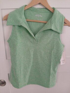 Years of ours, Womens no sleeve top  green size L